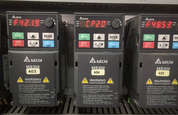 Bảng mã lỗi biến tần Delta phổ biến