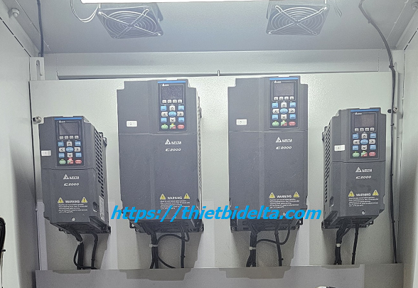 biến tần điều khiển máy đánh bóng vải