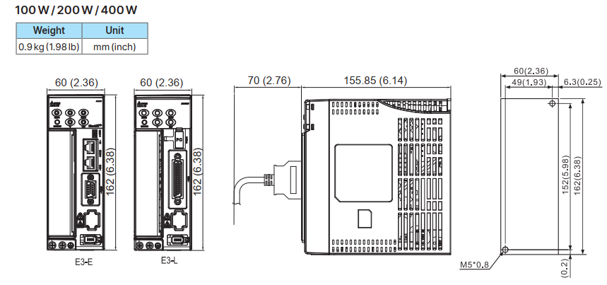 kích thước ASD-E3-0421-L