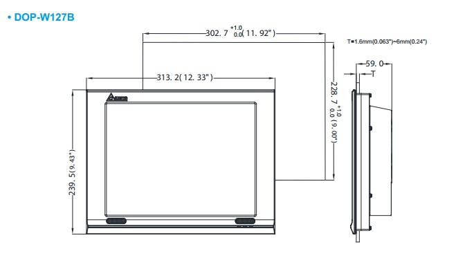 KICH THUOC DOP-W127B DELTA